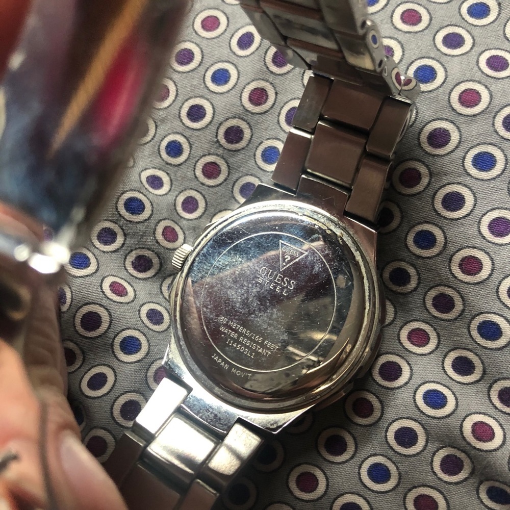 Guess Rhinestone Chronograph Watch - Picture 8 of 9